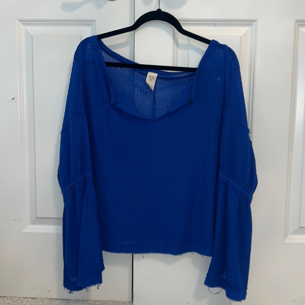 Free people top with bell sleeves